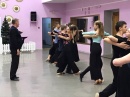Открытое занятие в ансамбле спортивного бального танца «Янтарь»