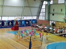 Участие в открытии чемпионата по волейболу